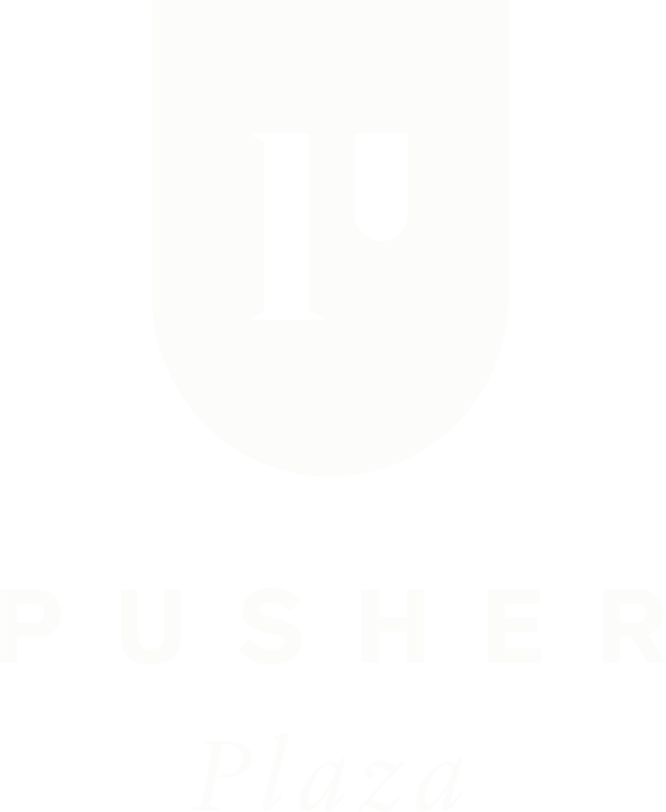 pusher-plaza-logo-w